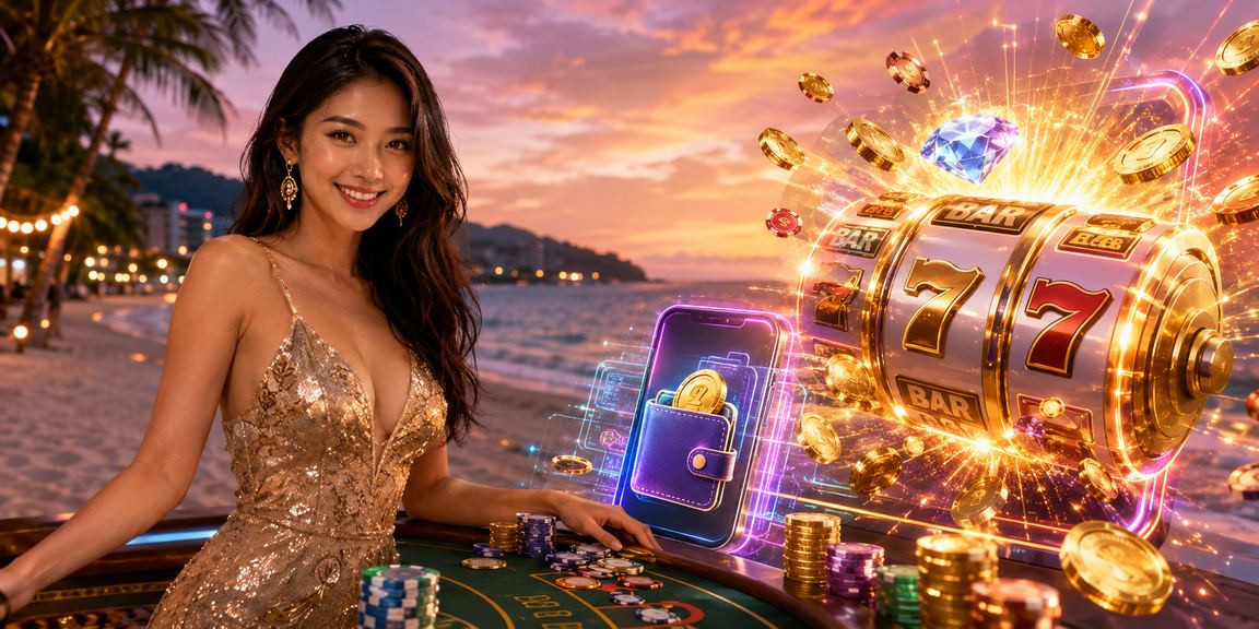 Pemain Penang bermain loteri dan slot dalam talian dengan antara muka telefon bimbit